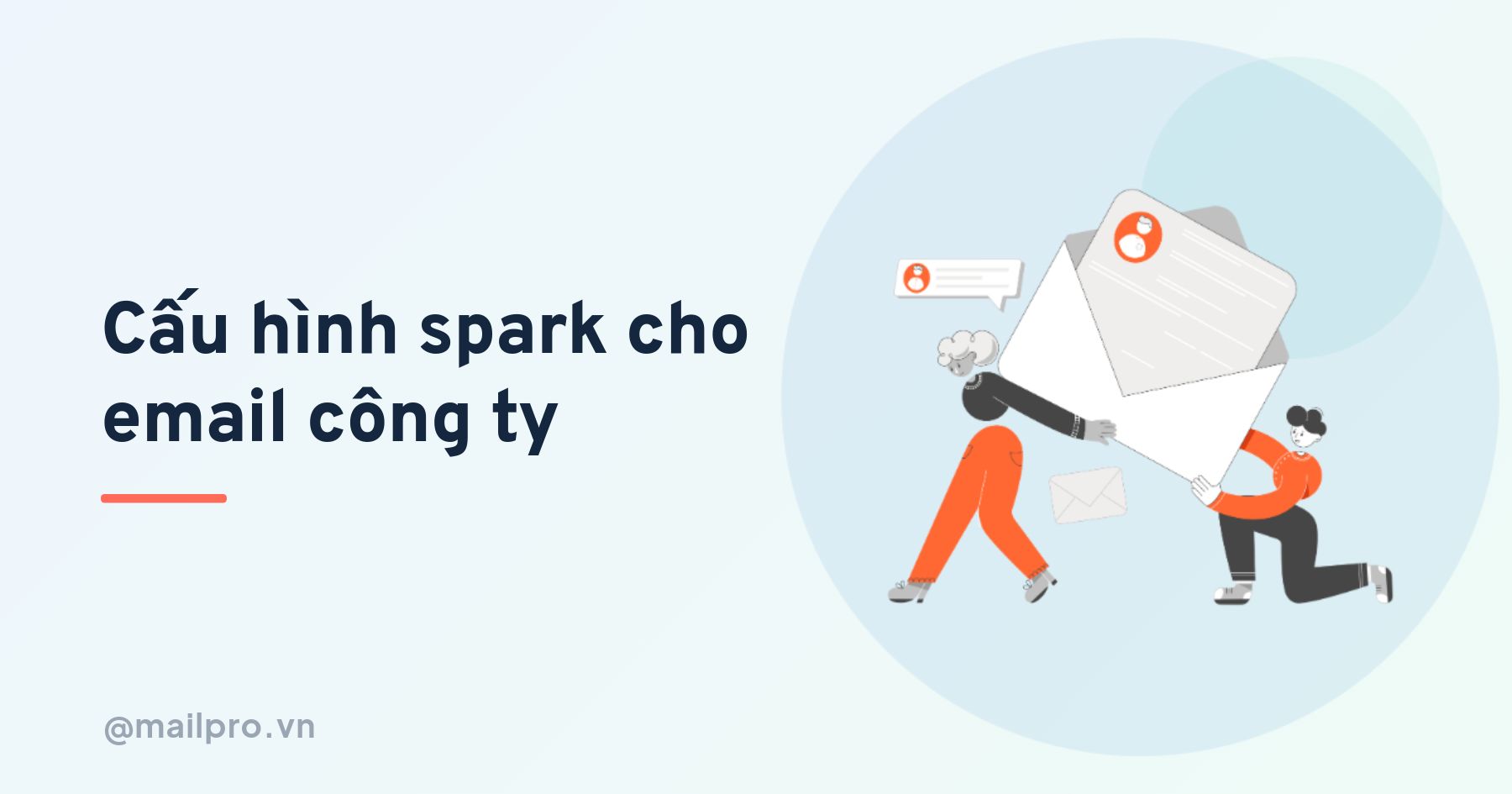 Cấu hình Spark với email công ty và cộng tác nhóm