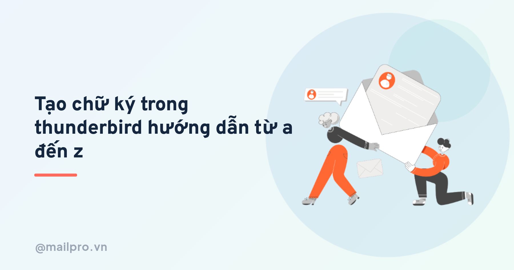 Hướng dẫn tạo chữ ký email chuyên nghiệp trong Thunderbird