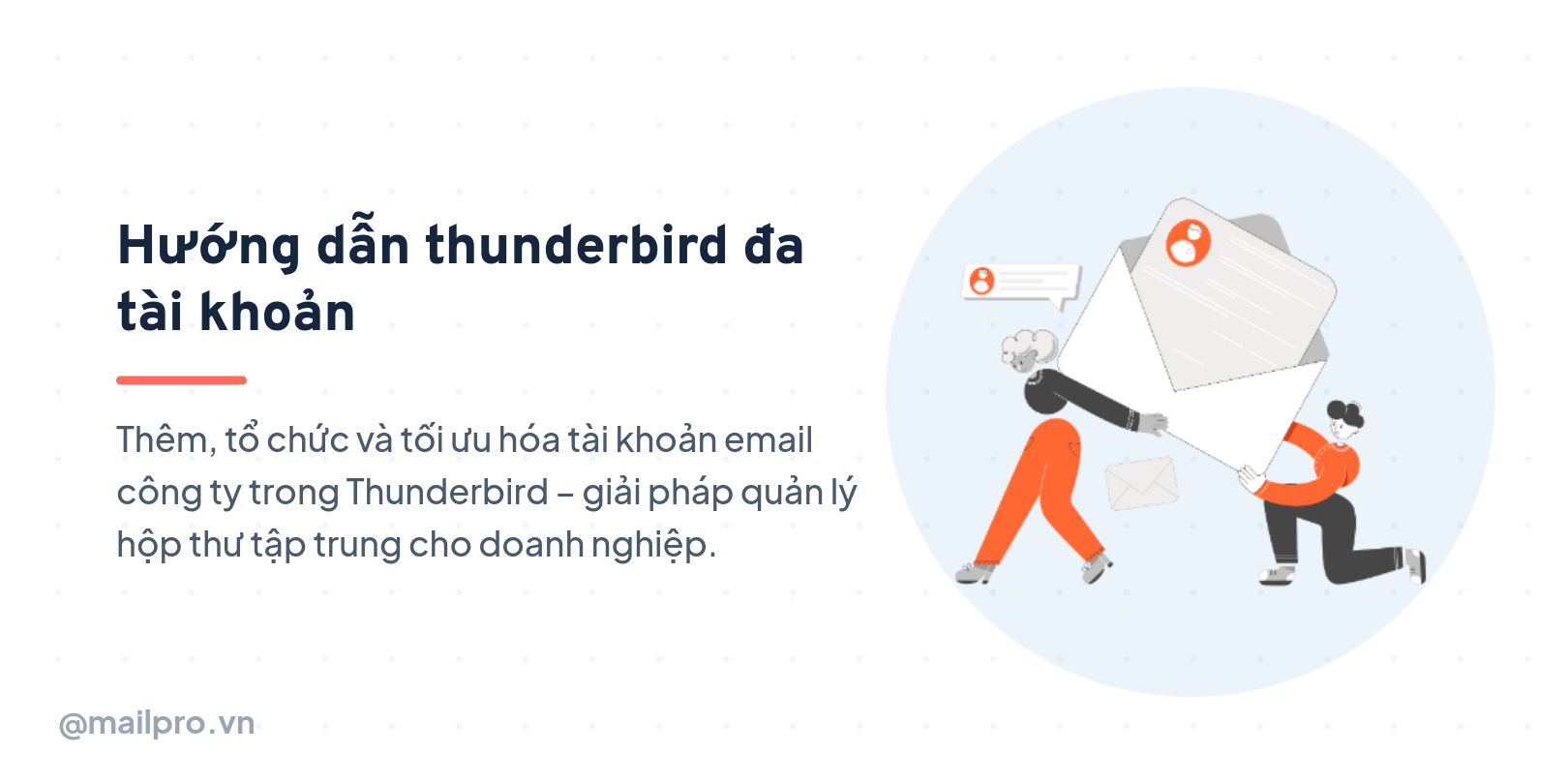 Hướng dẫn Thunderbird đa tài khoản