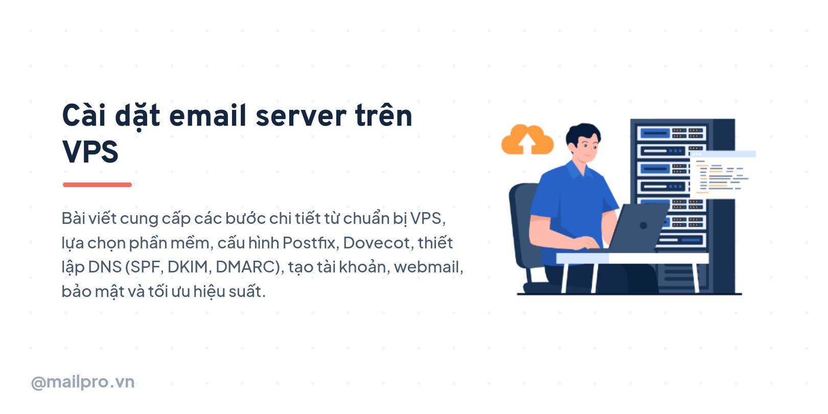 Cài dặt email server trên VPS