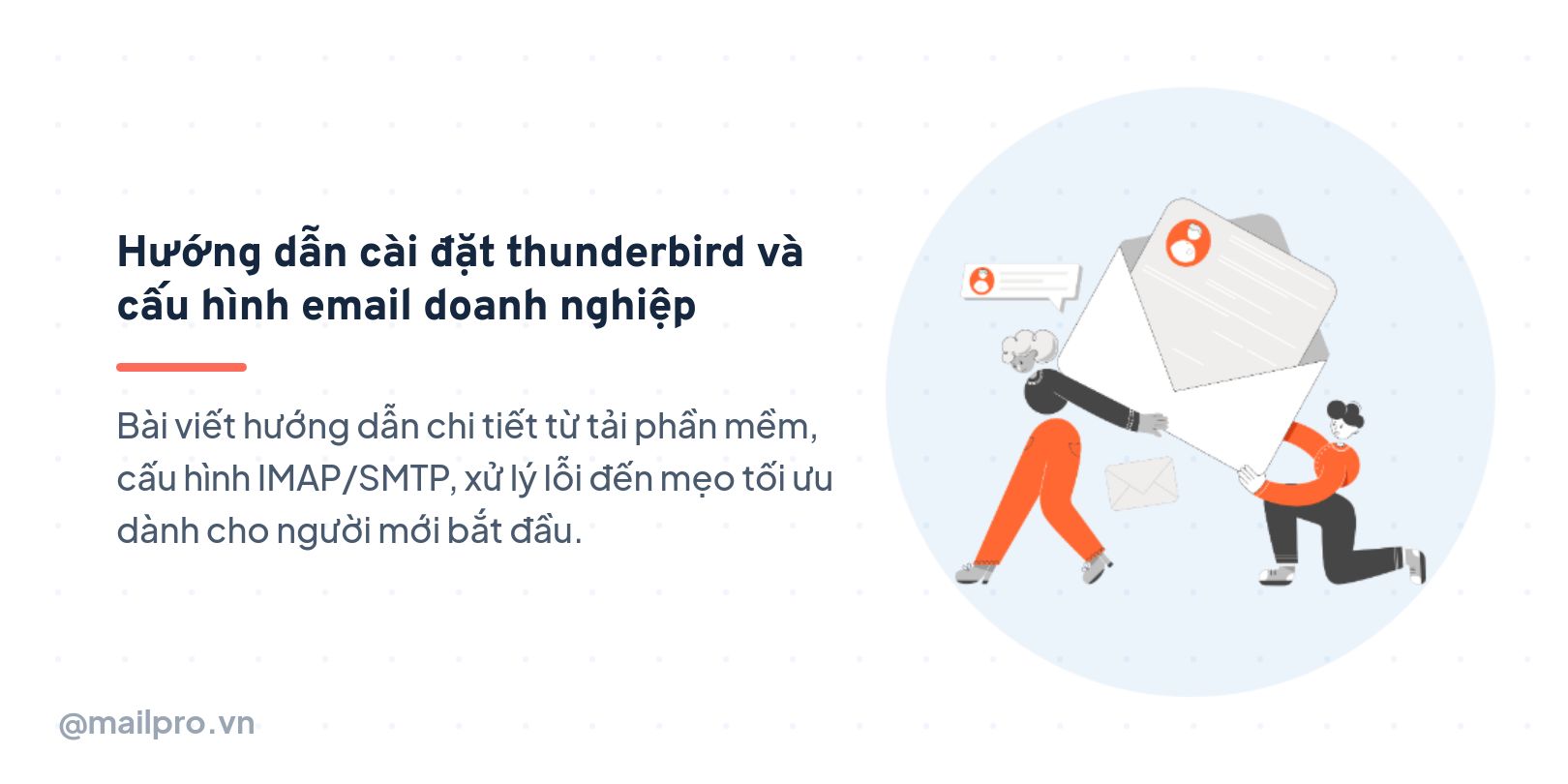 Hướng dẫn cài đặt Thunderbird và cấu hình email doanh nghiệp