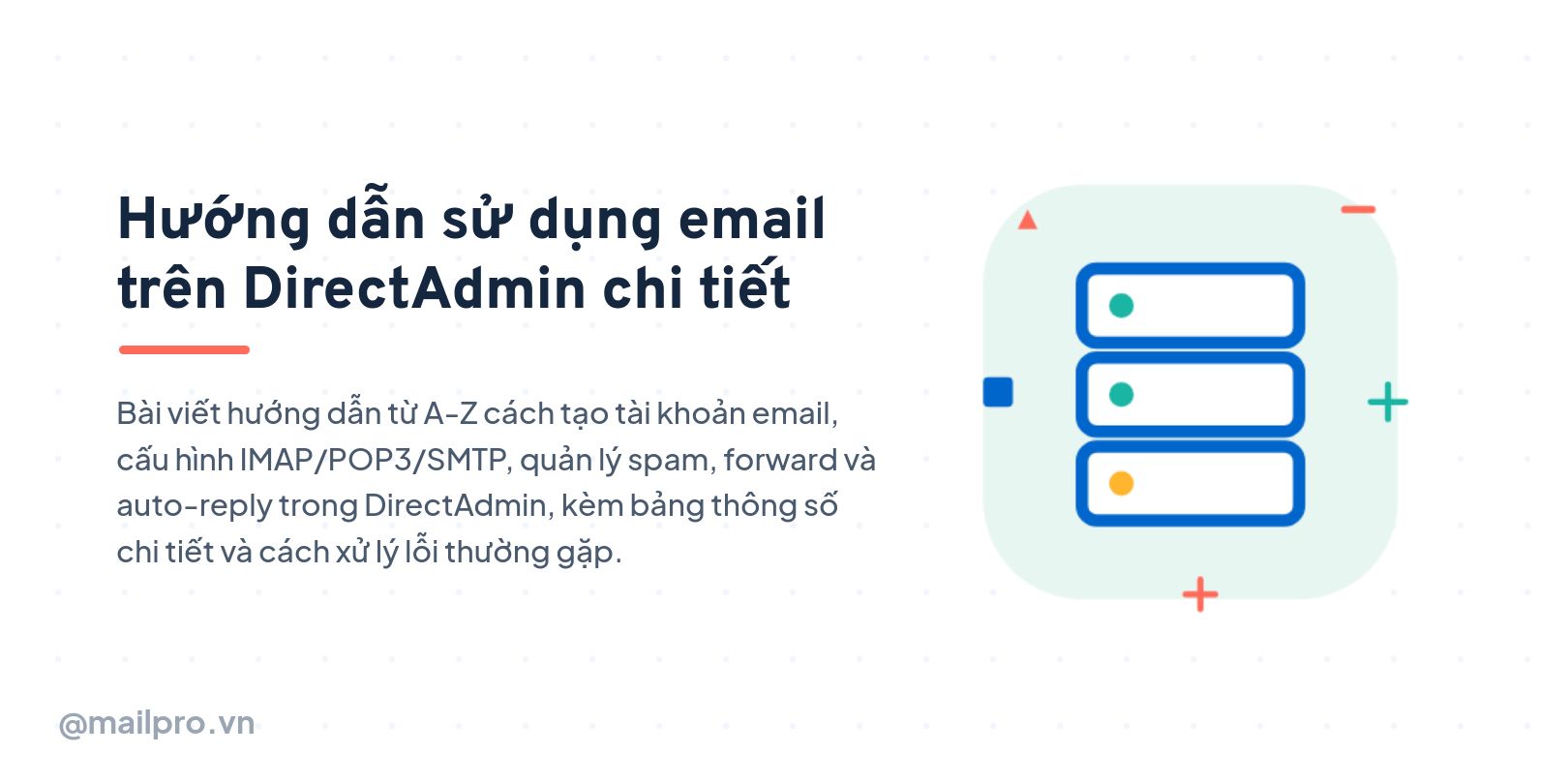 Hướng dẫn sử dụng email trên DirectAdmin chi tiết