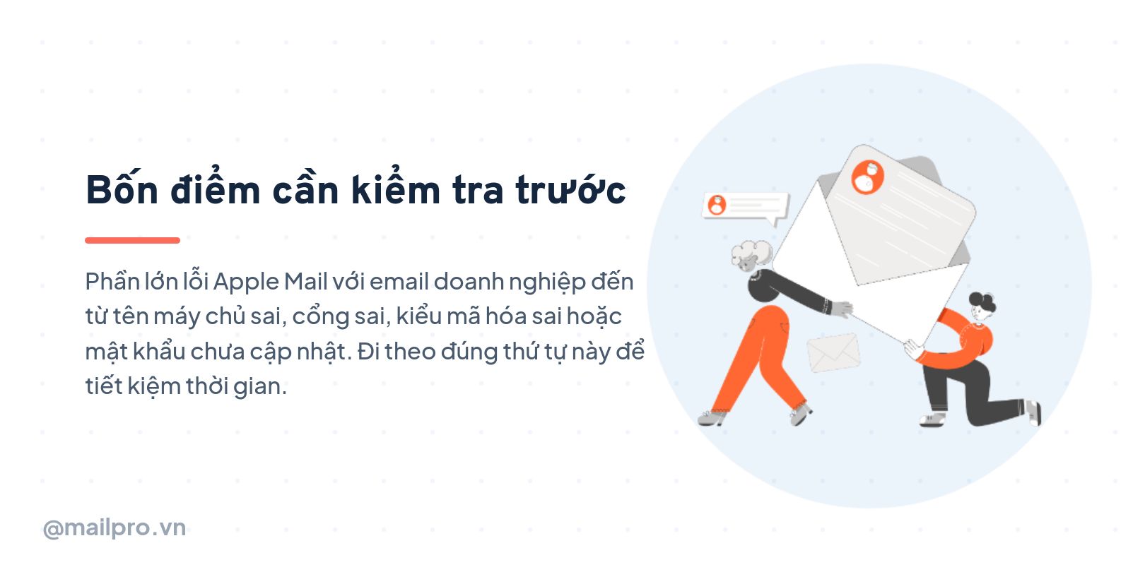 Bốn điểm cần kiểm tra trước