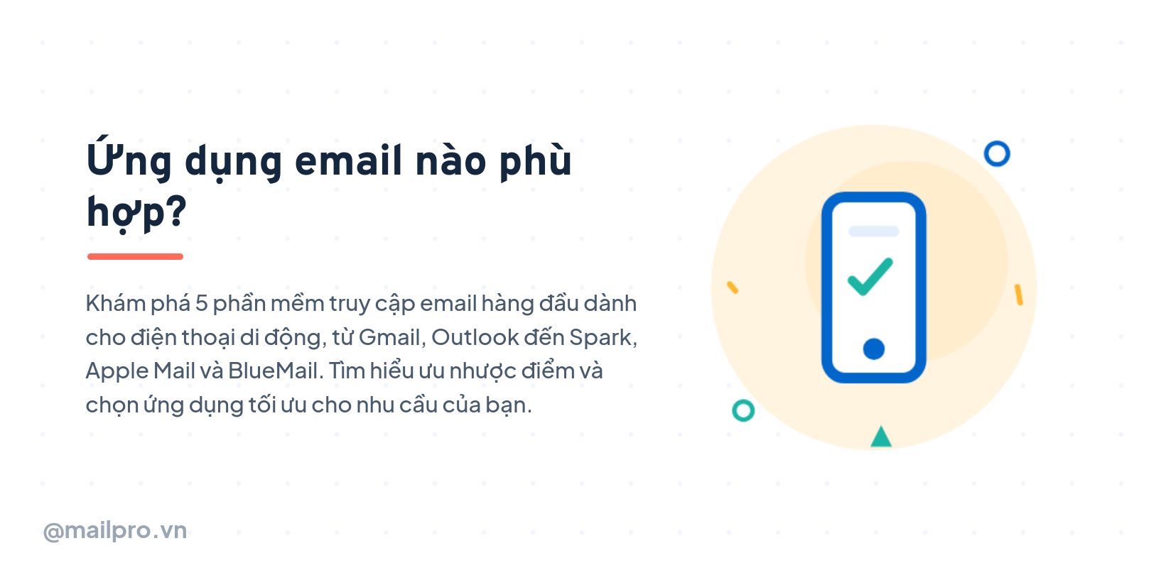 Ứng dụng email nào phù hợp?