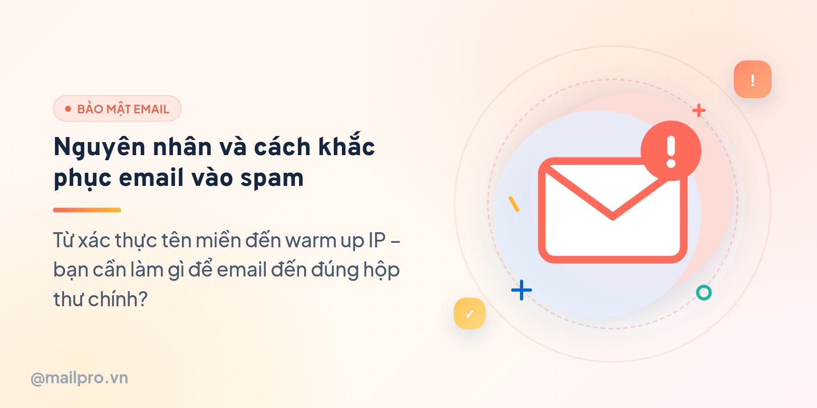 Nguyên nhân và cách khắc phục email vào spam